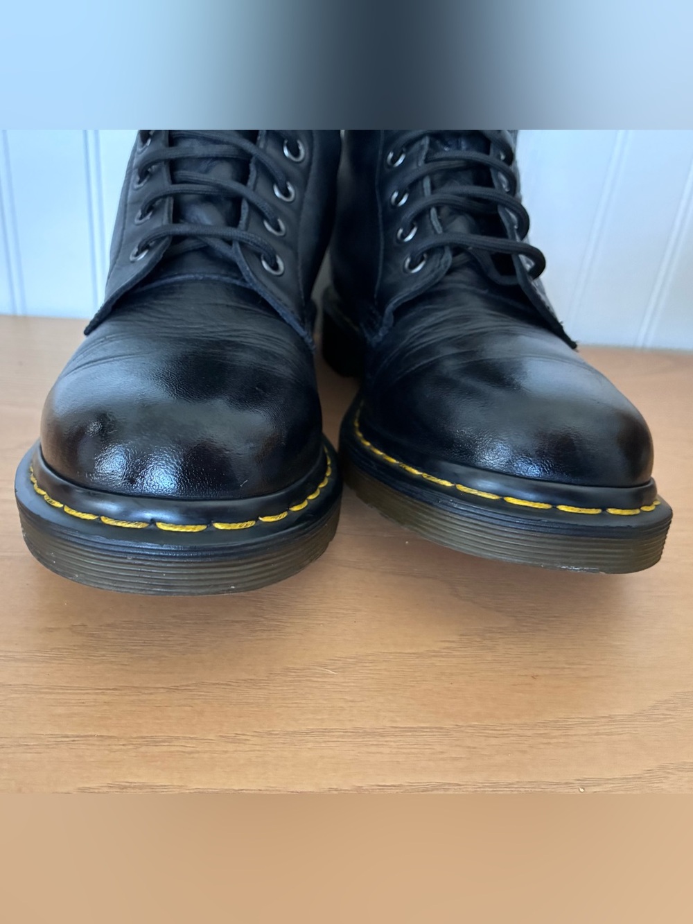 Dr. Martens 1460 Pascal Virginia boots in black Women’s Size 9 - Picture 6 of 9